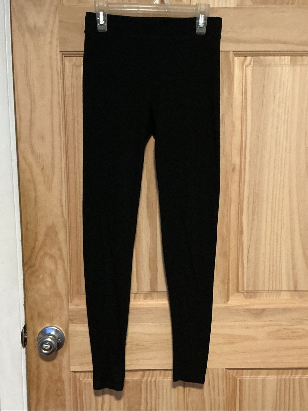PINK Victoria's Secret PINK NATION Black Leggings Cotton blend